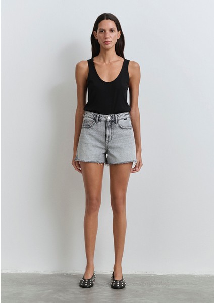 Cherry 90LAR Açık Gri Jean Şort 1410022-89734 modelleri