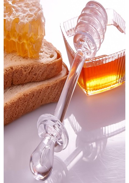 Kristal Bal ve Reçel Kaşığı, Daldız, Kahvaltı Sunum ve Servis Kaşığı
