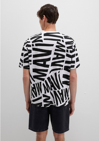 Mavi Logo Baskılı Siyah Tişört 0610629-900 indirimleri