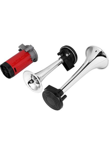 12V 120DB Süper Yüksek Sesle Havalı Korna Çift Trompet Evrensel Motosiklet Için (Yurt Dışından) modelleri