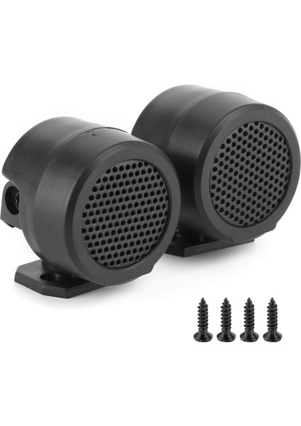 2 Adet Evrensel Tweeter Hoparlörler 500W Süper Güç Hoparlör Araç Ses Sistemi Yuvarlak (Yurt Dışından)