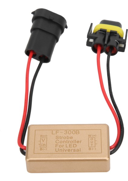 Flaş Strobe Kontrol Kutusu Sürekli Yanıp Sönen Modülü H8 H9 H11 Soket LED Far Sis Lambası (Yurt Dışından) fırsatları