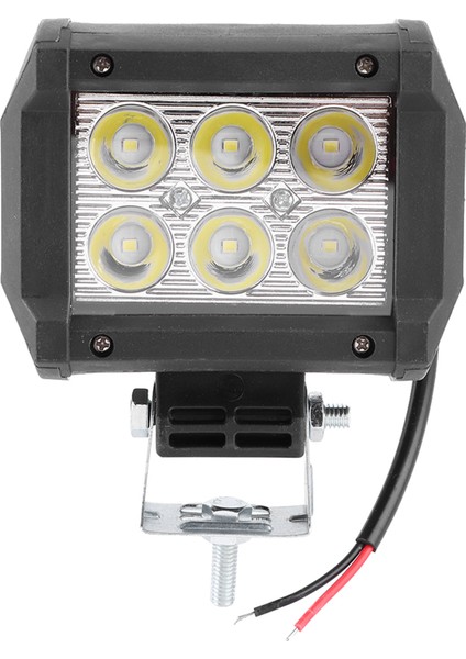 4in 18W 6led Çalışma Işığı 6000K 1500LM Lamba Takma Araba Motosiklet Off Road Için (Yurt Dışından) fiyatları