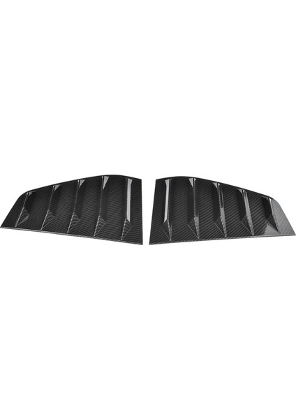 Çift Yan Havalandırma Penceresi Kepçe Panjur Trim Araba Modifikasyonu Için Fit R Mk6 2009-2013CARBON Fiber Tarzı (Yurt Dışından)