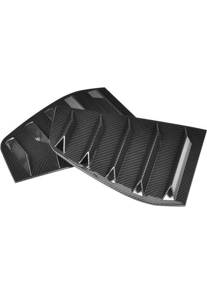 Çift Yan Havalandırma Penceresi Kepçe Panjur Trim Araba Modifikasyonu Için Fit R Mk6 2009-2013CARBON Fiber Tarzı (Yurt Dışından) fırsatları