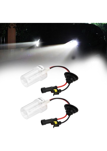 H1 6000 K 100 W 2 Adet Yüksek Parlaklık Xenon Yedek Far Ampuller (Yurt Dışından) fırsatları