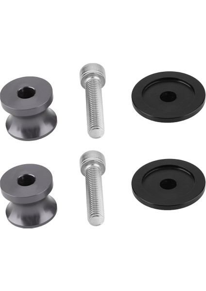 2 Adet 6mm Motosiklet Cnc Arka Standı Salıncak Kolu Biriktirme Kaydırıcılar Standı Salınım Koluleri (Titanyum) (Yurt Dışından) fiyatları
