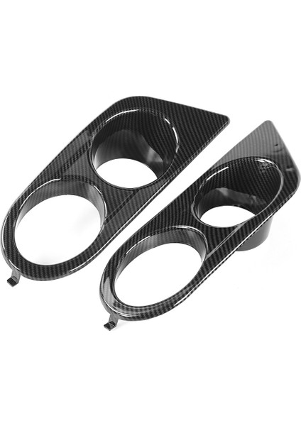 2 Adet Ön Tampon Sis Lambası Kapağı Çift Delikli Araba Aksesuarı Için Fit E46 M3 2001-2006CARBON Fiber Tarzı (Yurt Dışından) modelleri
