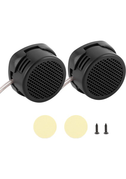 2 Adet Taşınabilir Mini Araba Tweeter Hoparlör 12V 500W Yüksek Güç Yüksek Sesle Net Ses Evrensel (Yurt Dışından)