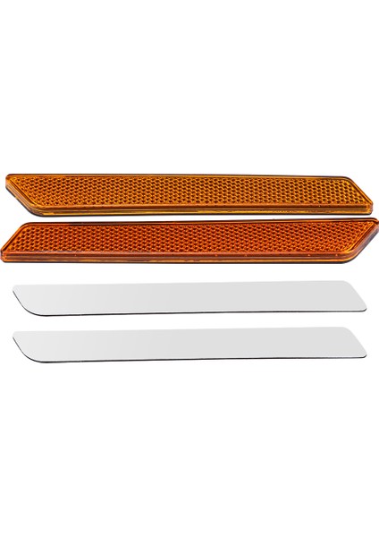 Çift Sert Heybe Mandalı Kapak Reflektörler Flht Flt Flhx 2014-2017 Turuncu (Yurt Dışından)