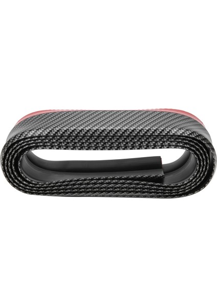 Ön Ön Tampon Sticker Ka Koruyucu Yan Etek Anti Çarpışma Şerit Muhafızları 2.5 Metre / 8.2 Ft Karbon Fiber Tarzı (Yurt Dışından)