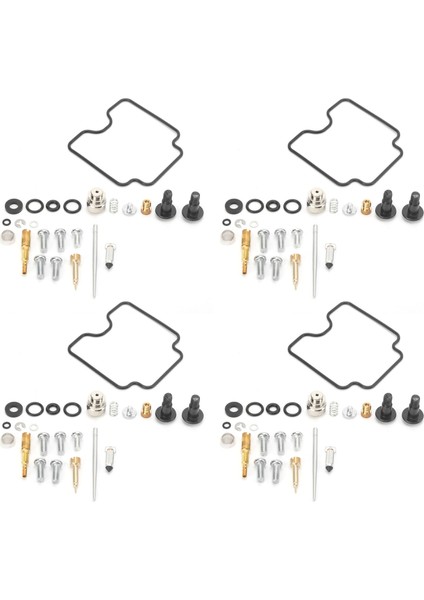4 Takım Karbüratör Rebuild Düzeltme Kiti Carb Revizyon Suzuki Için GSX600F Katana 1998-2006 (Yurt Dışından)