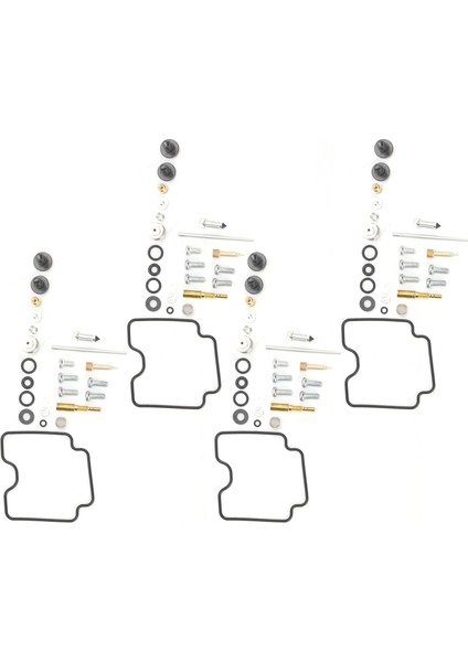 4 Takım Karbüratör Rebuild Düzeltme Kiti Carb Revizyon Suzuki Için GSX600F Katana 1998-2006 (Yurt Dışından) modelleri
