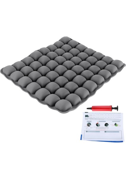 3D Koltuk Minderi Şişme Hava Yastığı Anti‑titreşim Basınç Tahliye Araba Ofis Koltuğu Tekerlekli Sandalye (Yurt Dışından)