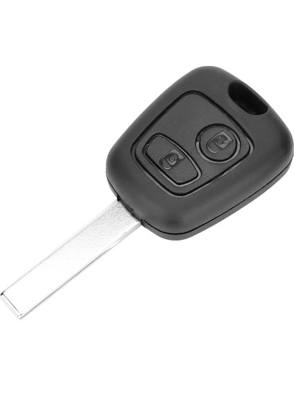 2 Düğme Araba Uzaktan Anahtar Kovanı Oluk ile Peugeot 107 Için Fit 207 307 407 (Yurt Dışından) modelleri