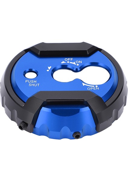 Yamaha Nmax Için Koltuk Kilidi Kapak Kapağı Cnc Alüminyum Alaşım Değiştirme 125 150 155 2015-2019MAVI (Yurt Dışından)