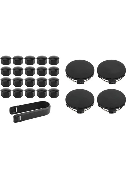 4 Adet Hub Jant Kapağı ile 20 Adet Tekerlek Bijon Için Fit Kapakları Tesla Modeli 3 (Yurt Dışından)