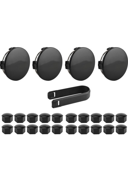 4 Adet Hub Jant Kapağı ile 20 Adet Tekerlek Bijon Için Fit Kapakları Tesla Modeli 3 (Yurt Dışından) fiyatları