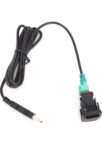 Araba Radyo Çalar USB Düğmesi Anahtarı USB Dönüştürücü Kablosu Adaptörü Araç Ses Parçaları (Yurt Dışından)