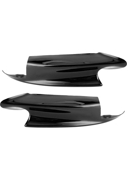 Çift Ön Tampon Spoiler Dudak Saptırıcı Splitter Için Fit E90 E92 E93 M3 2007-2012GLOSSY Siyah (Yurt Dışından)