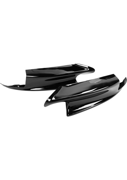 Çift Ön Tampon Spoiler Dudak Saptırıcı Splitter Için Fit E90 E92 E93 M3 2007-2012GLOSSY Siyah (Yurt Dışından) modelleri