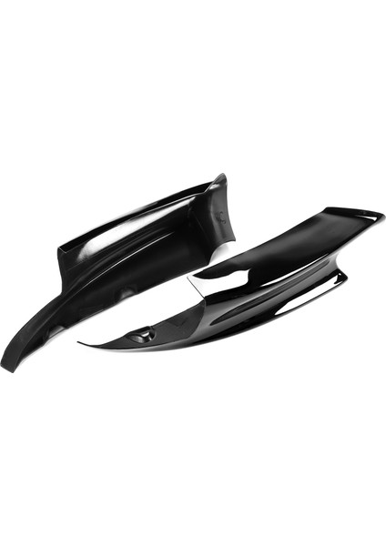 Çift Ön Tampon Spoiler Dudak Saptırıcı Splitter Için Fit E90 E92 E93 M3 2007-2012GLOSSY Siyah (Yurt Dışından) fırsatları