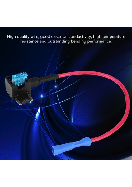 10 Adet Oto Arabaek Devre Sigorta Dokunun Adaptörü 15A Mikro Mini Blade Sigorta Tutucu (Yurt Dışından) modelleri