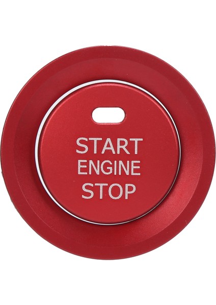 Motor Ateşleme Start Stop Düğme Kapağı Halka Kırmızı Hyundai Elantra 2015-2020 Için Yedek (Yurt Dışından)