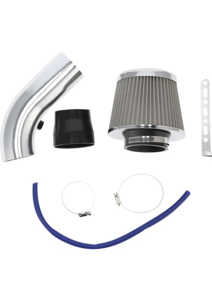 3in Araba Soğuk Hava Girişi Filtresi Turbo Indüksiyon Hortum Boru Kiti Koni Değiştirme Kaliteli Kuru (Yurt Dışından)