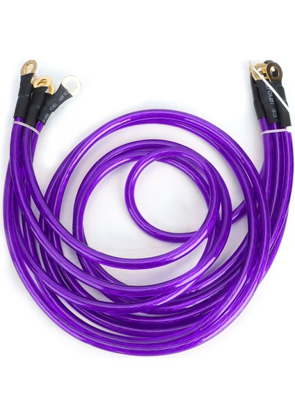 Evrensel 5 Noktalı Araba Topraklama Kablosu Güçlendirilmiş Topraklama Kablosu Sistemi Kiti Modifikasyon Mor (Yurt Dışından) fiyatları