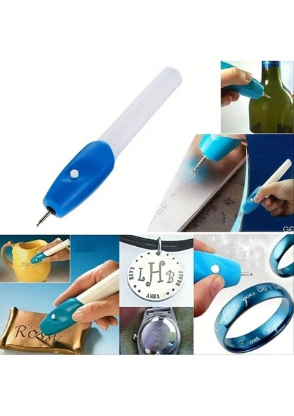 El Işleri Gravür Kalemi, Metal, Ahşap ve Cam Için Güçlü ve Hassas Kullanım fırsatları