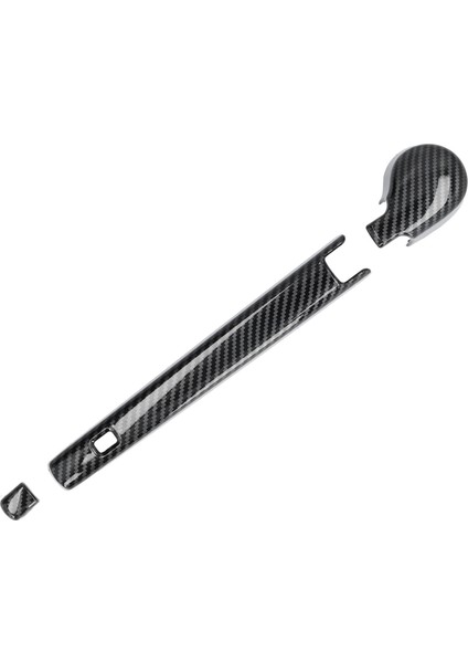 Arka Cam Sileceği Kol Kapağı Trim Karbon Fiber Tarzı Dekorasyon Için Fit Mk8 2020-2021 (Yurt Dışından) modelleri