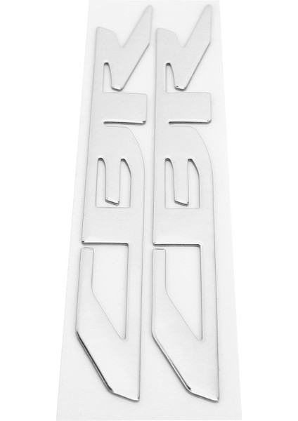 2 Adet Motosiklet Sticker Yumuşak Plastik Dekorasyon Honda Cbr 250R 250RR 500R 650R 650F 954 Gümüş (Yurt Dışından) fırsatları