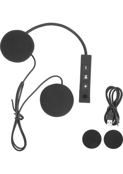 Motosiklet Kask Kulaklık Bluetooth Kablosuz Kulaklık Eller Serbest Çağrı W/mikrofon (Yurt Dışından)