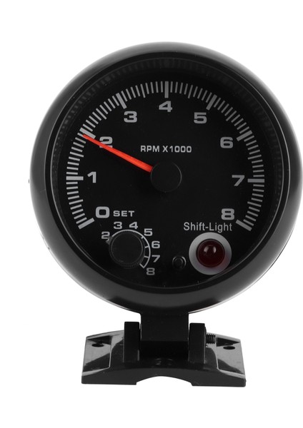3.75 In 12V Araba Takometre 0‑8000RPM Pointer Tako Ölçer Ölçer Ayarlanabilir Vites Lambası (Yurt Dışından) fiyatları