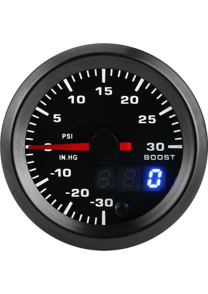 2in / 52MM Evrensel 7 Renk LED Turbo Boost Ölçer Psi Basınç Göstergesi Dijital Ekran Pointer (Yurt Dışından) fiyatları