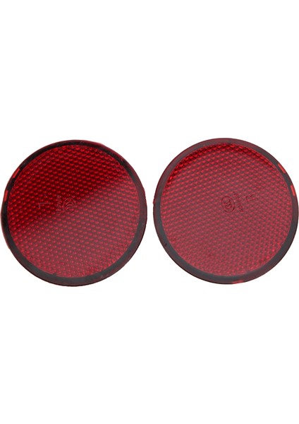 2 Adet Arka Tampon Reflektör Yuvarlak Kırmızı Otomatik Modifikasyon Fit Nissan Qashqai 2007-2015 Için (Yurt Dışından)