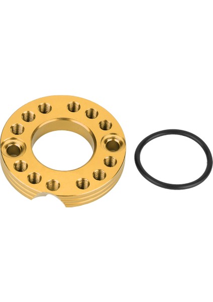 28MM Cnc Carb Regülatörü Karbüratör Pit Dirt Bike Için Giriş Manifoldu Runner Plaka (Altın) (Yurt Dışından)