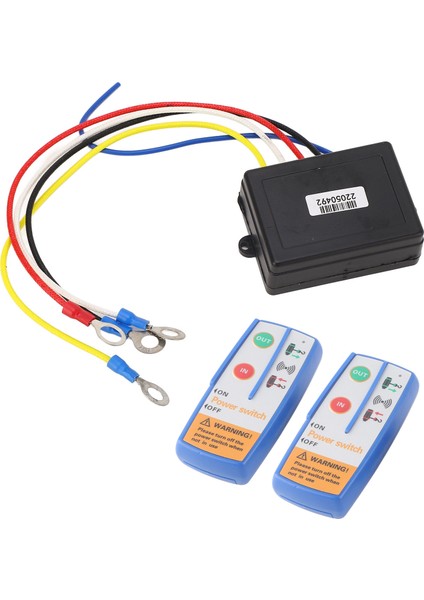 Elektrikli Vinç Kablosuz Uzaktan Kumanda Anahtarı Kontrol Sistemi 150FT 12V Kamyon Atv Suv Için (Yurt Dışından)