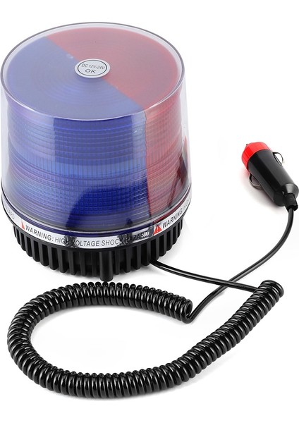 12-24V Işaret Flaşlı Uyarı Lambası 9 Mod 26 Smd Çatı Yanıp Sönen LED W/manyetik Taban (Yurt Dışından) fiyatları