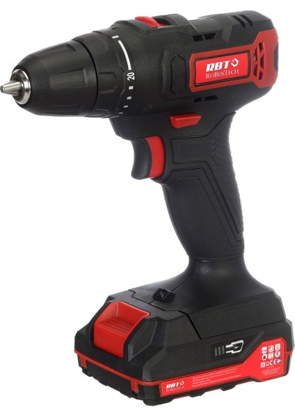20V 2AH Li Akülü Vidalama, Güçlü ve Taşınabilir, Dayanıklı Tasarım