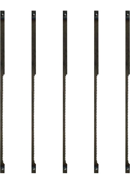 5'li Metal Testere Bıçağı Seti, Dayanıklı ve Yeni Model Tasarım