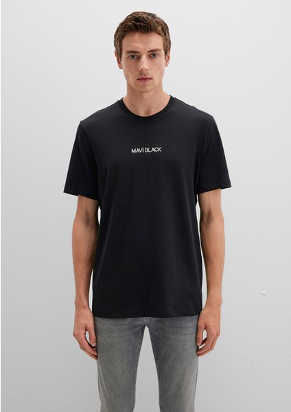 Mavi Black Baskılı Siyah Tişört 0612867-900 fırsatları