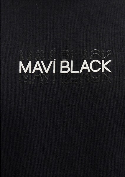 Mavi Black Baskılı Siyah Tişört 0612867-900
