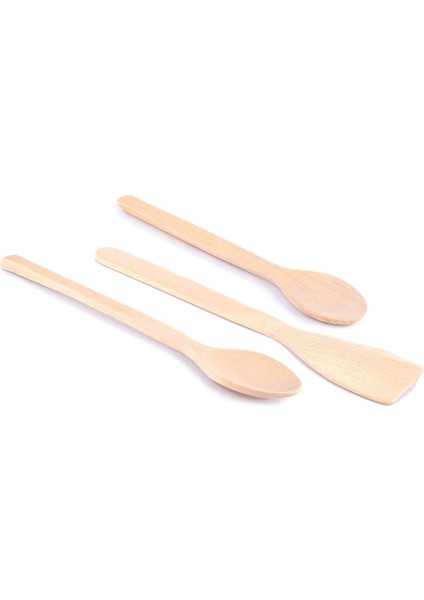 Doğal Ahşap Yemek Kaşık ve Spatula Seti, Kahverengi, Şık ve Sağlıklı Tasarım modelleri
