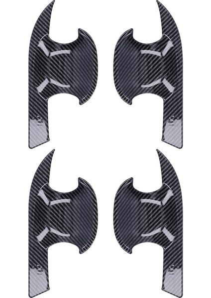 Araba Kapı Kolu Kasedak Kapağı Trim Karbon Fiber Tarzı Dekor Için Fit Rav4 2019-2021 (Yurt Dışından) fırsatları