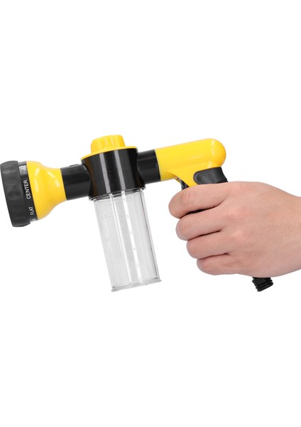 Su Tabancası Köpük Dağıtıcı 8 Çıkış Modları Yı Temizleyici Yüksek Basınçlı Araba Ev Bahçe Sarı (Yurt Dışından) fırsatları