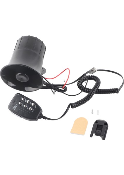 50W 120DB Araba Yüksek Sesle Korna 6 Sesler Acil Uyarı Alarmı Siren Evrensel 12V Oto Araba Yangın Söndürme (Yurt Dışından)