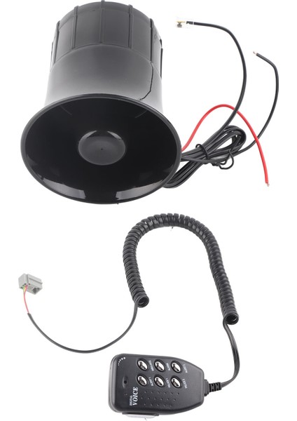 50W 120DB Araba Yüksek Sesle Korna 6 Sesler Acil Uyarı Alarmı Siren Evrensel 12V Oto Araba Yangın Söndürme (Yurt Dışından) fiyatları