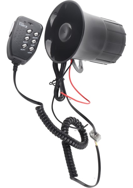 50W 120DB Araba Yüksek Sesle Korna 6 Sesler Acil Uyarı Alarmı Siren Evrensel 12V Oto Araba Yangın Söndürme (Yurt Dışından) modelleri